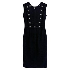 Chanel New Paris / Dallas CC Star Studded Dress