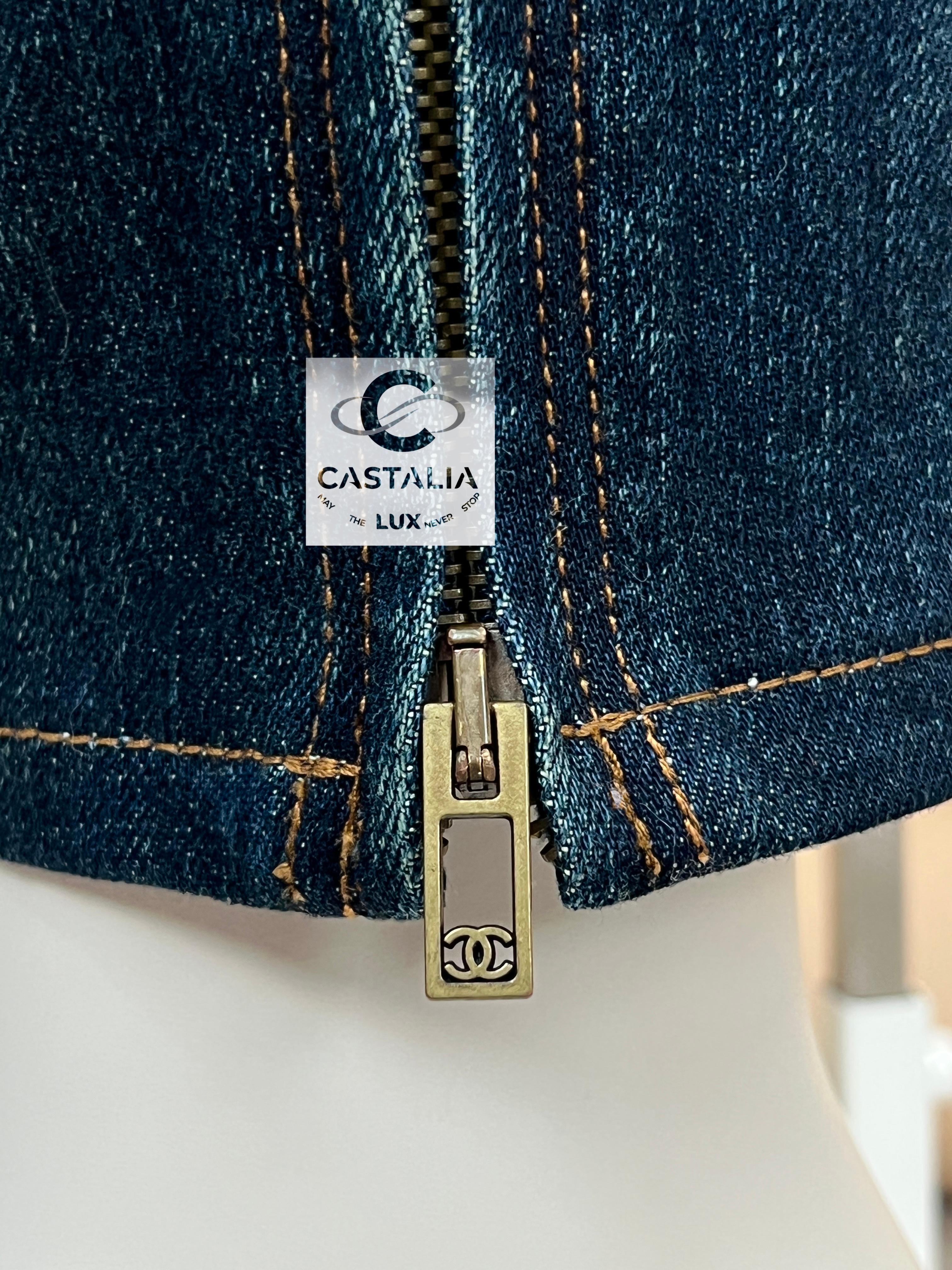 Chanel New Paris / Dallas Runway Jeans 8