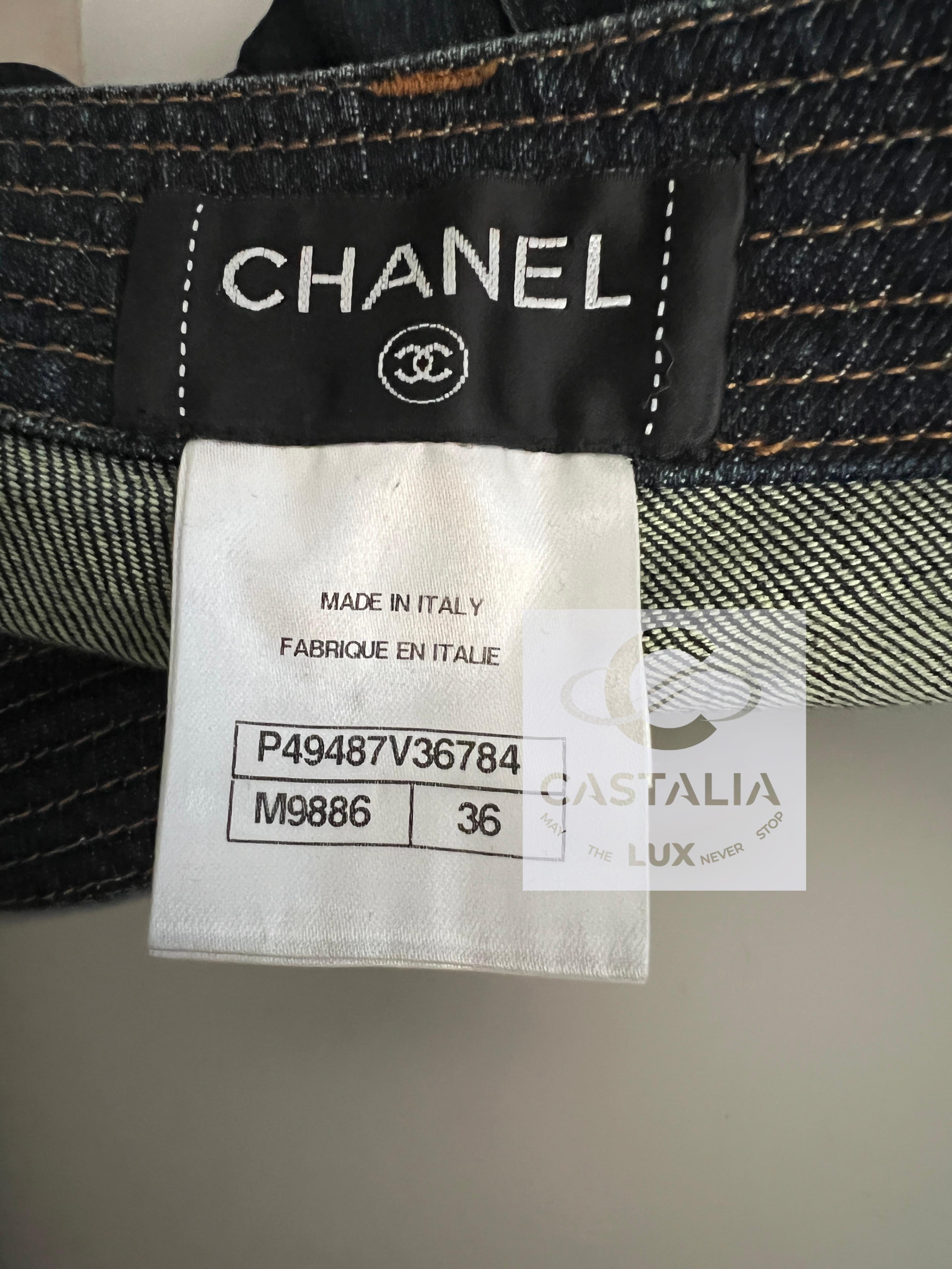 Chanel New Paris / Dallas Runway Jeans 9