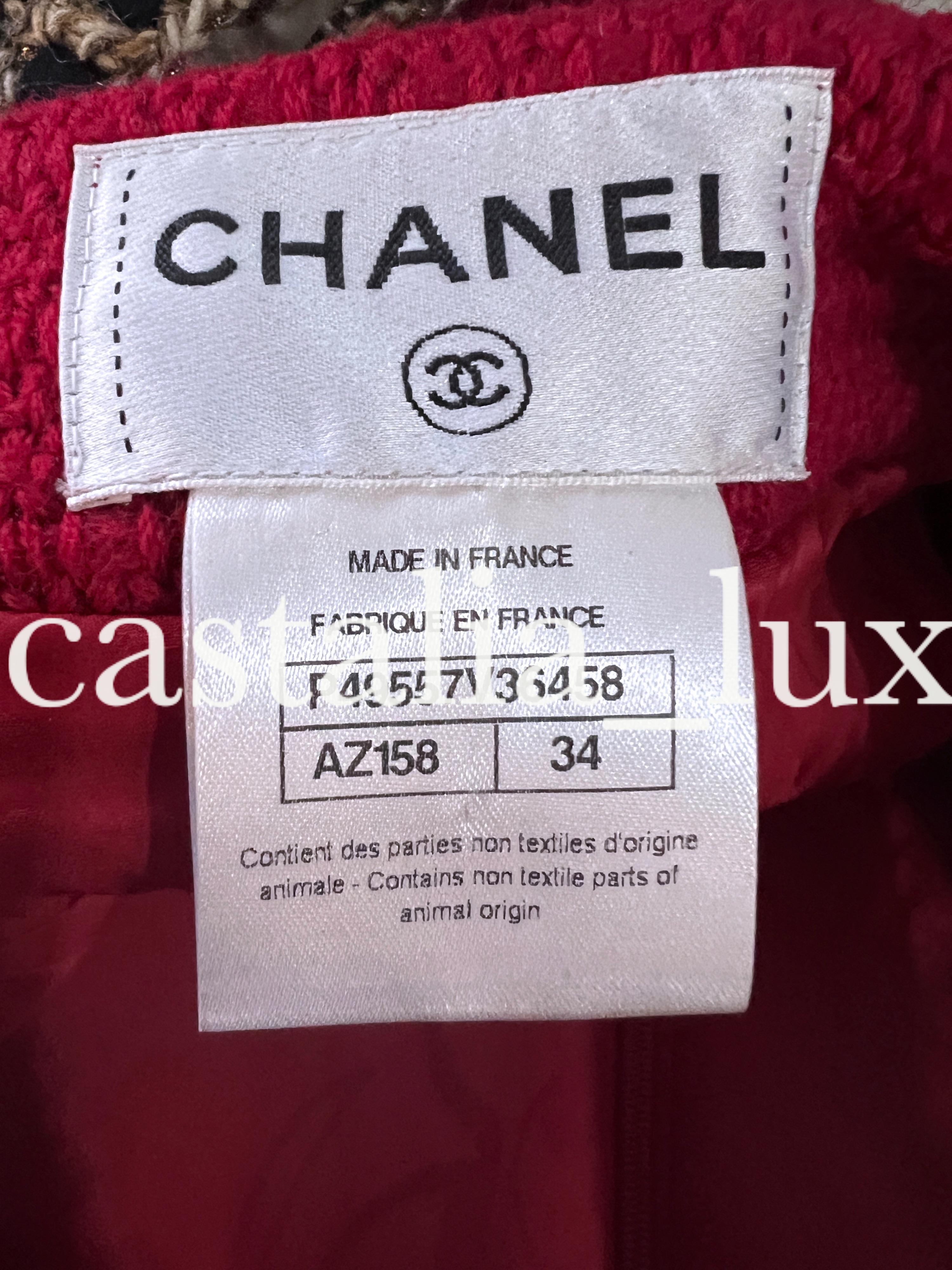 Chanel New Paris / Dallas Runway Tweed Dress 11