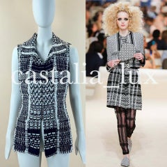 Chanel New Paris / Dubai Ribbon Tweed Vest