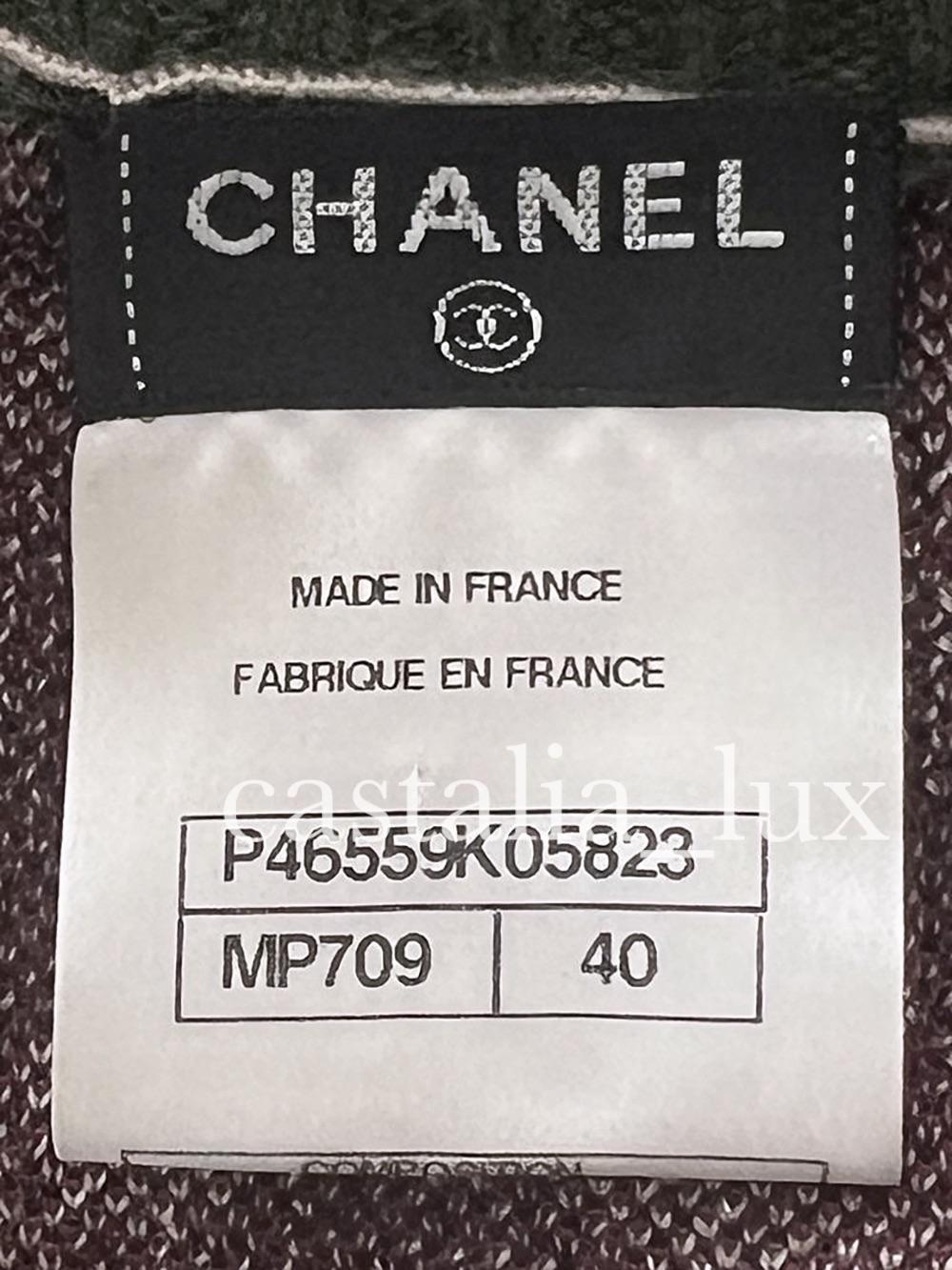 Chanel New Paris / Edinburgh CC Patch Dress For Sale 1