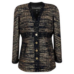 Chanel New Paris / Egypt Black Tweed Jacket