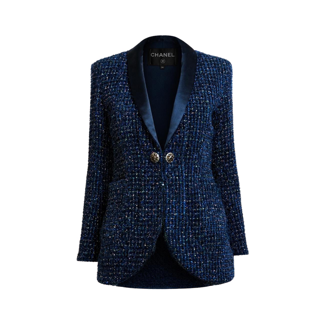 CHANEL New Paris / Egypt Lesage Tweed Jacket 34 FR