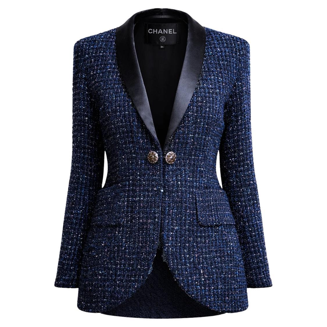 CHANEL New Paris / Egypt Lesage Tweed Jacket 34 FR