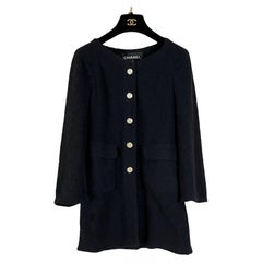 Chanel New Paris / Greece Veste en tweed noir