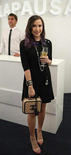 Chanel New Paris / Hamburg CC Buttons Dress