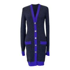Chanel New Paris / London Cashmere Cardi Coat