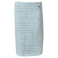 Chanel New Paris / London Lesage Tweed Skirt