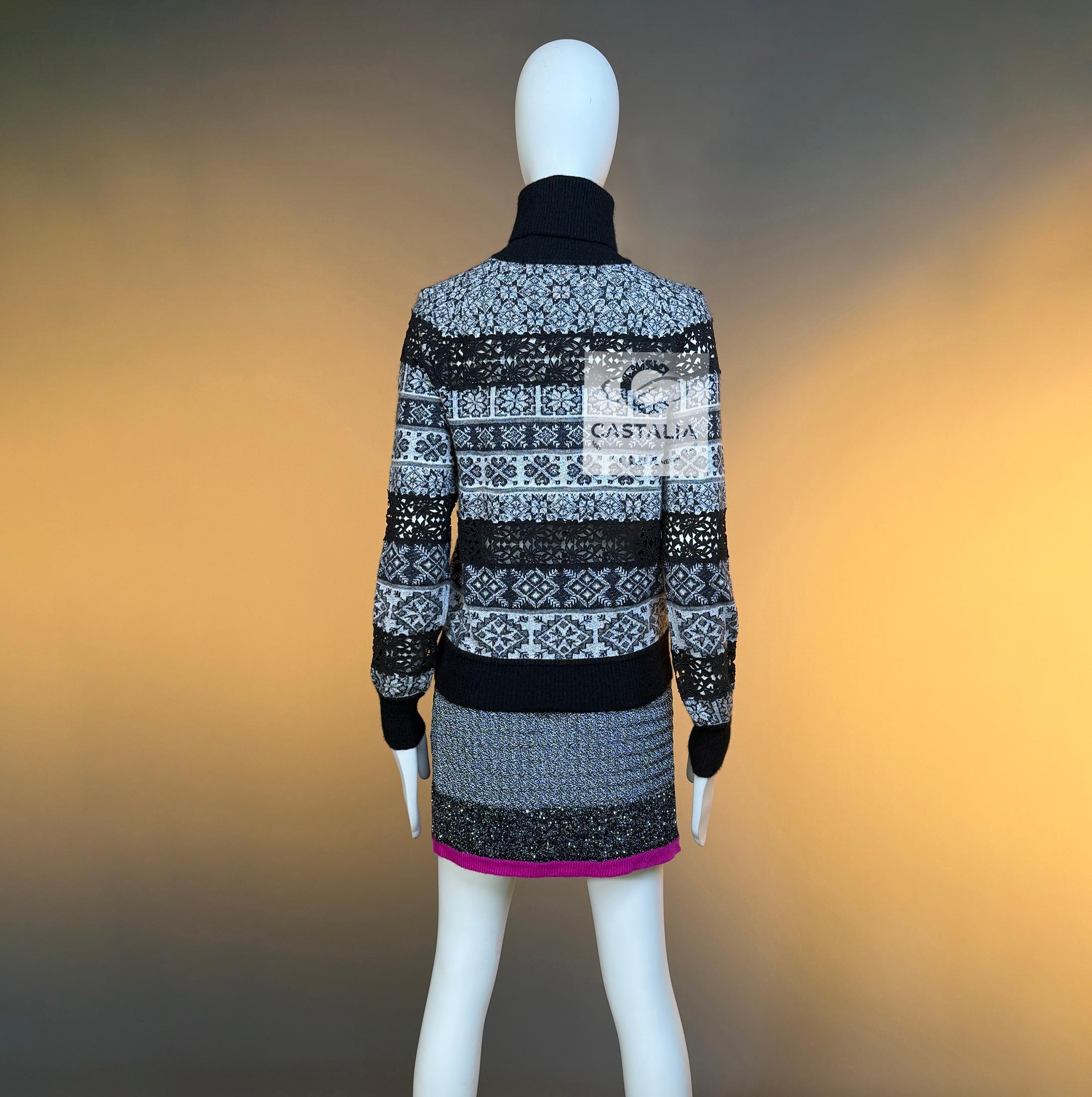 CHANEL New Paris / Rom Runway Exquisite Jimper 34 FR im Angebot 9