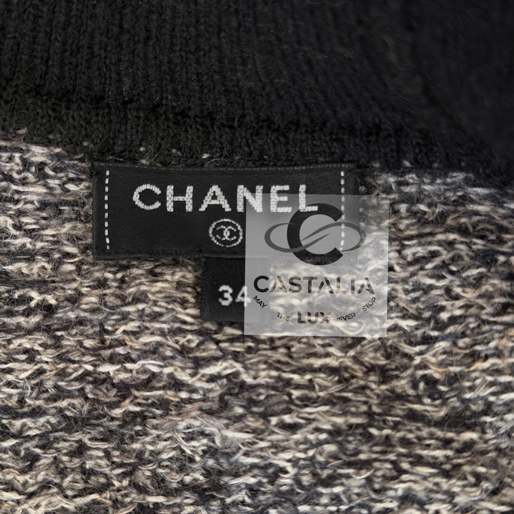 CHANEL New Paris / Rom Runway Exquisite Jimper 34 FR im Angebot 10