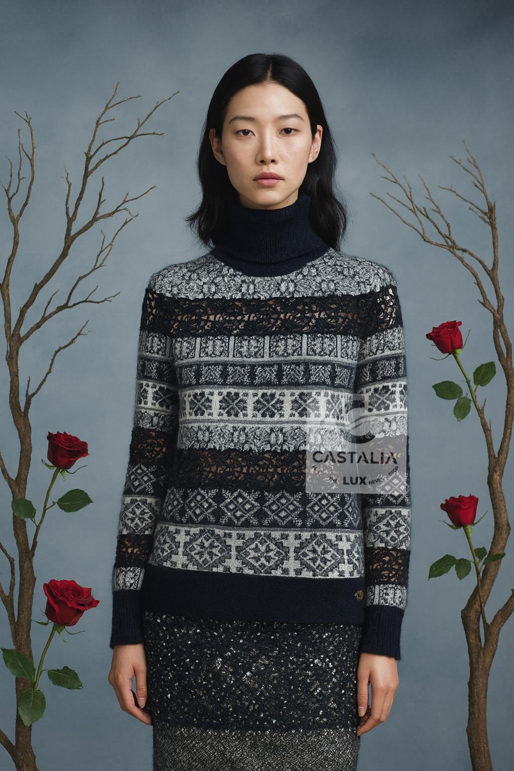 CHANEL New Paris / Rom Runway Exquisite Jimper 34 FR im Zustand „Neu“ im Angebot in Dubai, AE