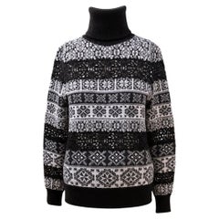 CHANEL New Paris / Rome Runway Exquisite Jumper 34 FR