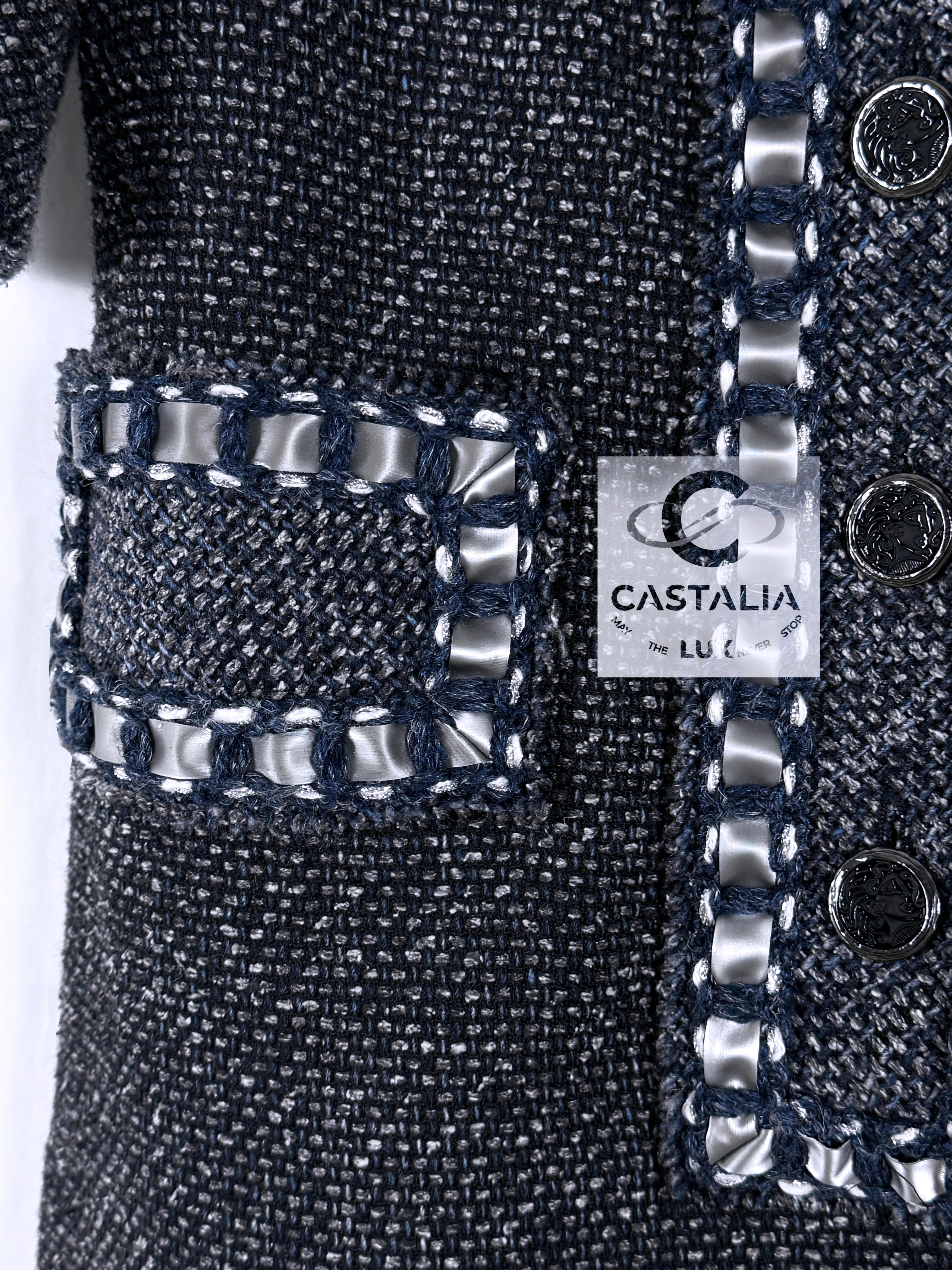 Chanel New Paris / Rome Tweed Dress 6