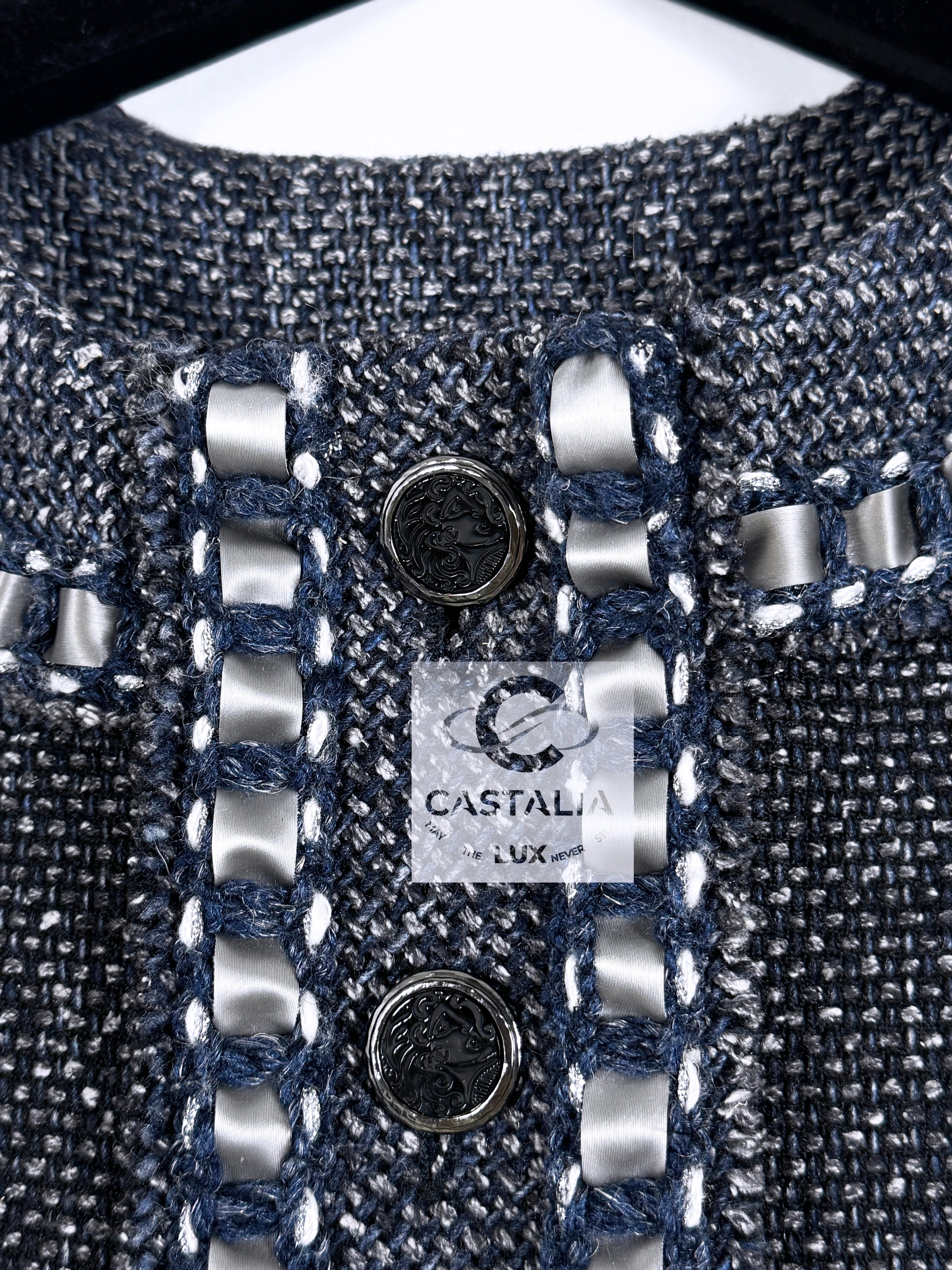Chanel New Paris / Rome Tweed Dress 2
