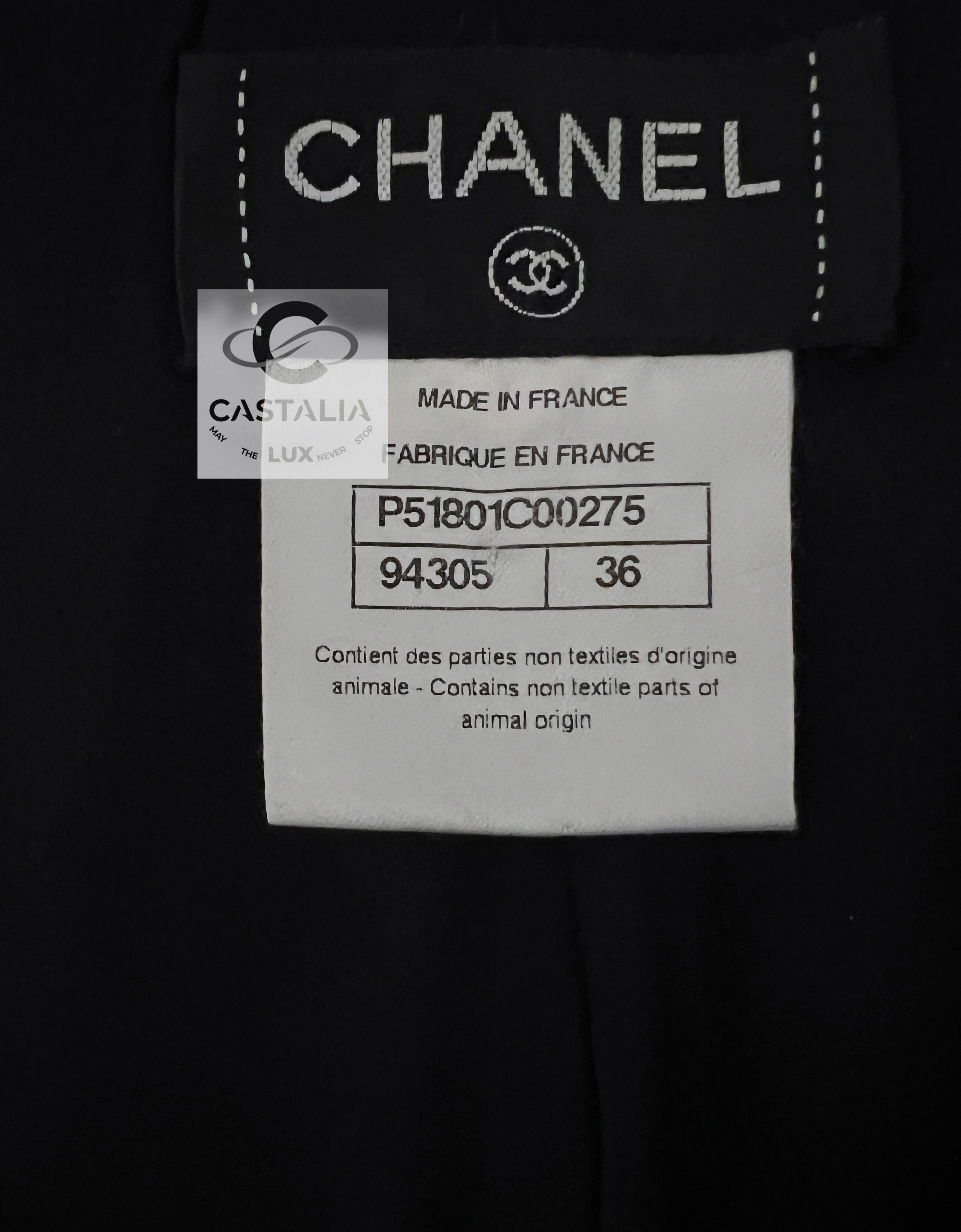 Chanel Nuevo París / Salzburgo Campaña publicitaria Pantalones de ante 36 FR 6