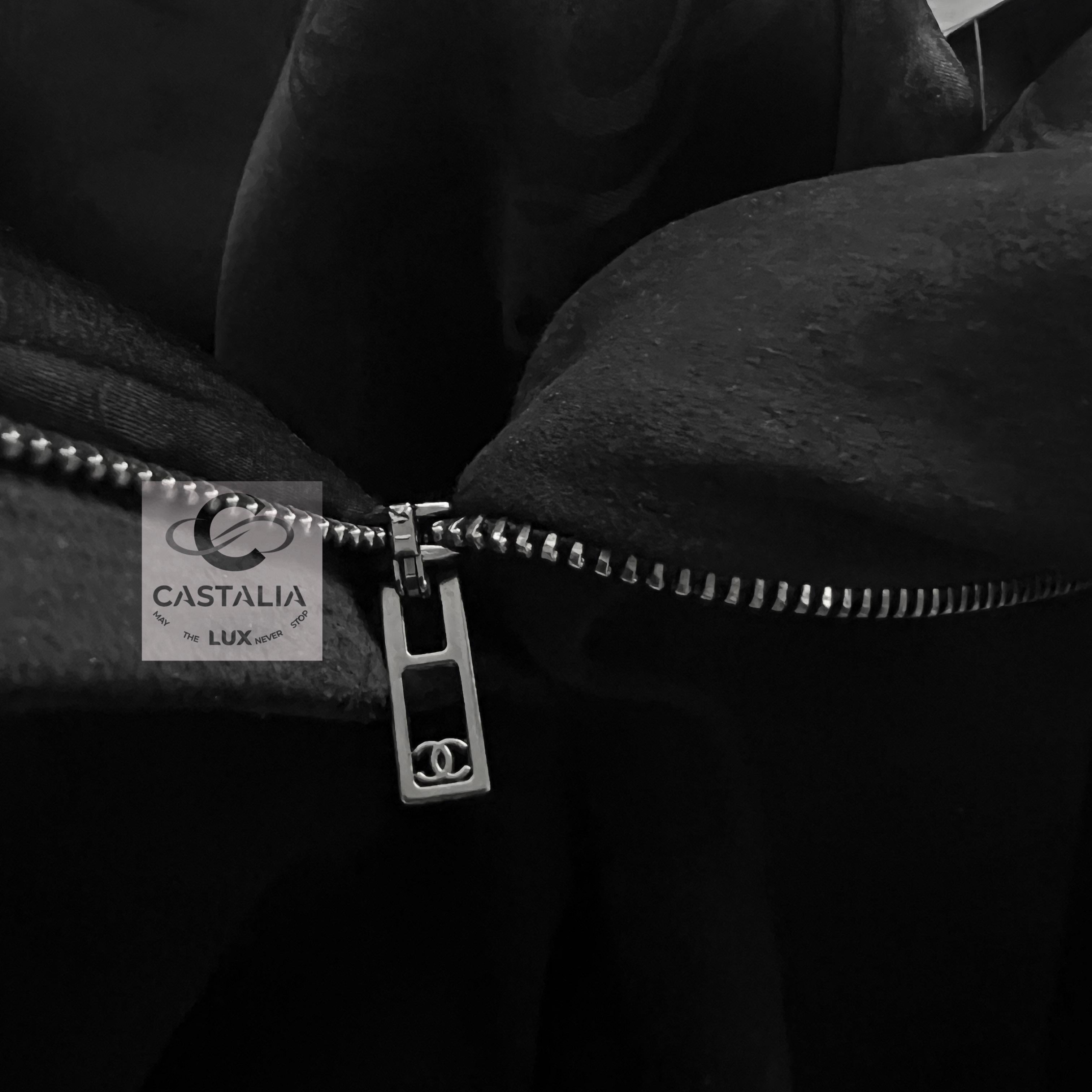 Chanel Nuevo París / Salzburgo Campaña publicitaria Pantalones de ante 36 FR 8