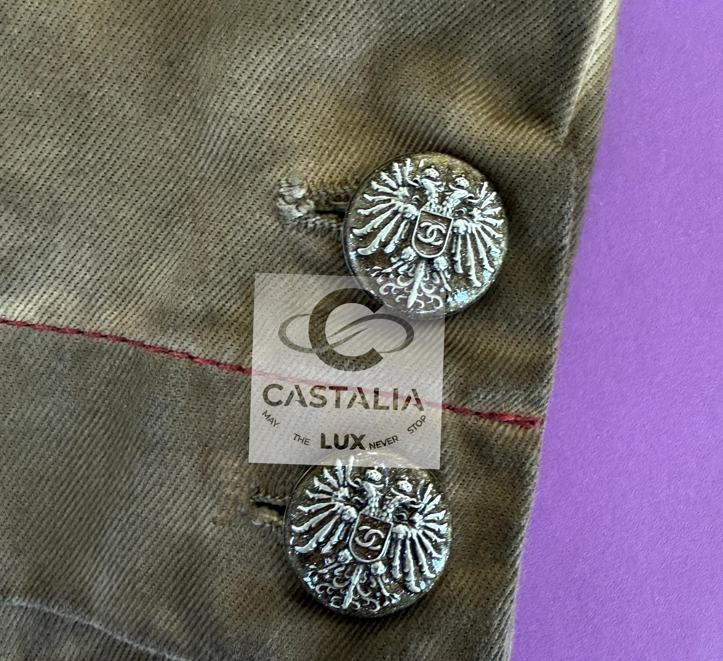 CHANEL New Paris / Salzburg Short brodé Icone 36 FR en vente 10