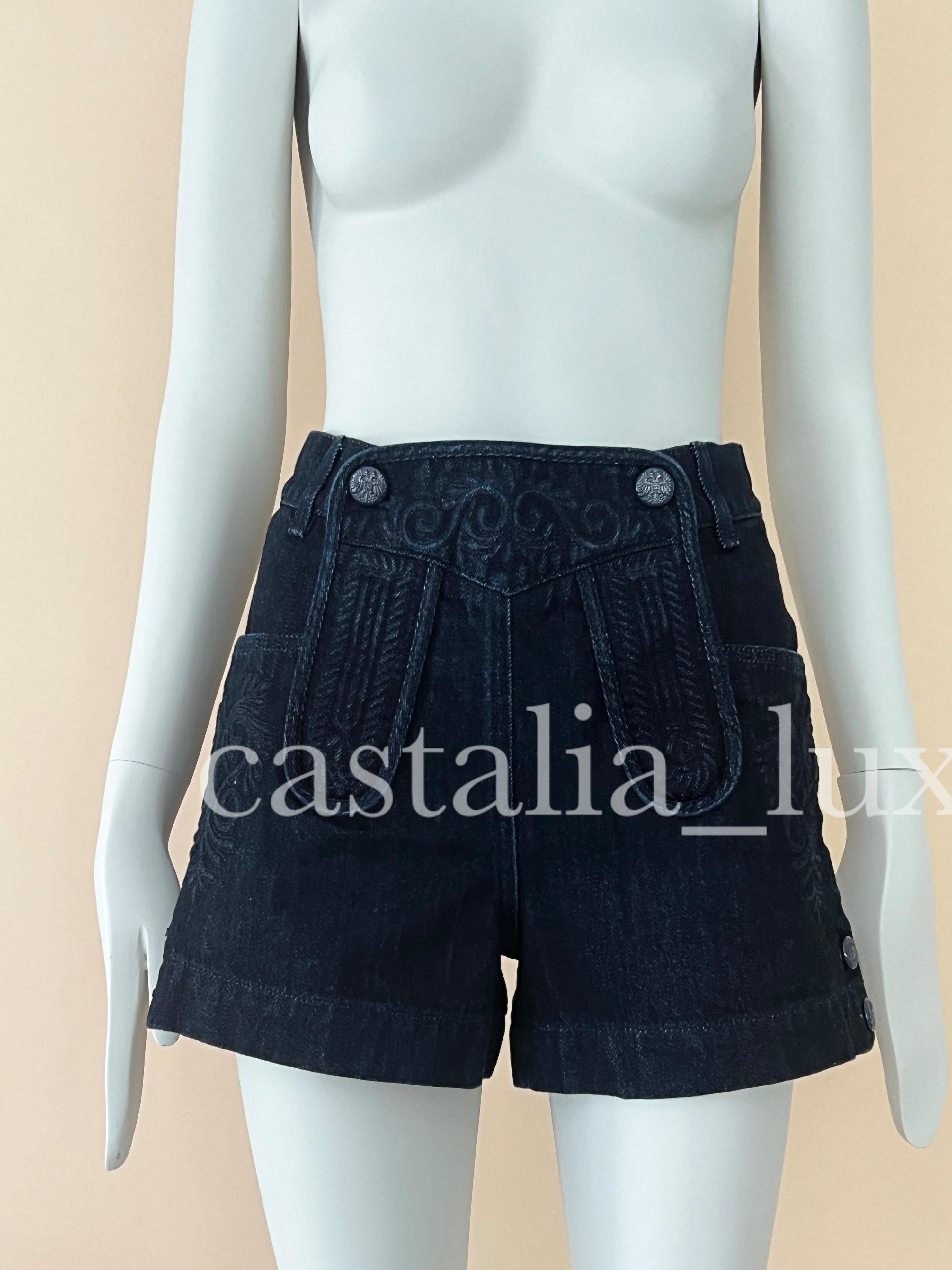 Chanel New Paris / Salzburg Runway Tyrolean Shorts 1