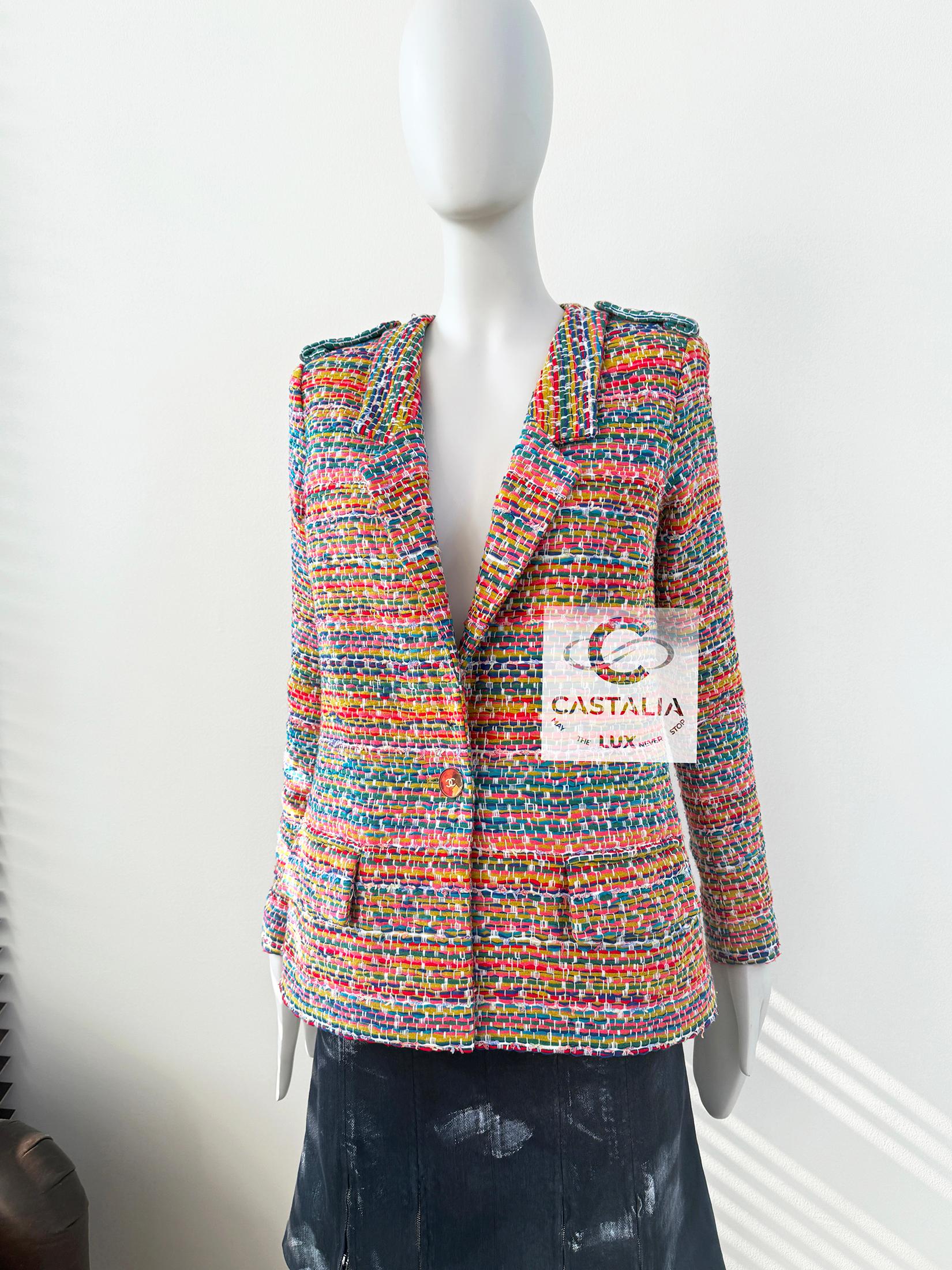 Chanel Neue Paris / Seoul Lesage Tweed-Jacke 36 FR für Damen oder Herren im Angebot