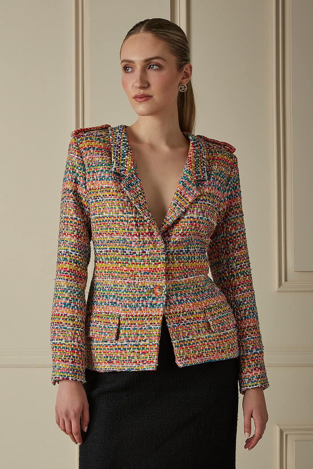 Chanel Neue Paris / Seoul Lesage Tweed-Jacke 36 FR im Angebot 2