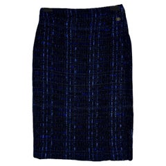 Chanel New Paris / Shanghai Lesage Tweed Skirt