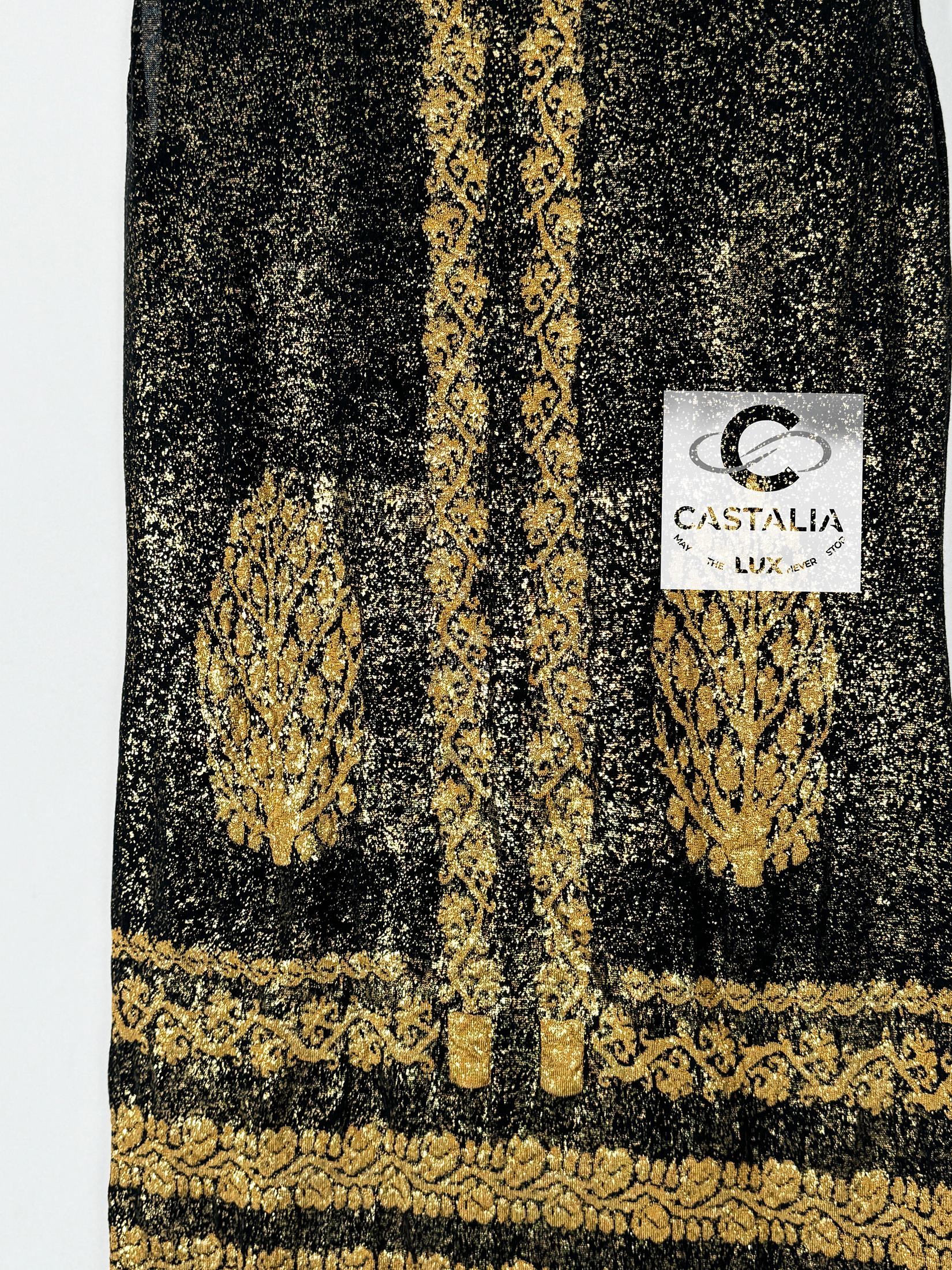 Chanel New Paris / Venice Runway Shimmer Dress 40 FR 4