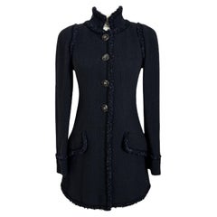 Chanel New Paris / Versailles Black Tweed Jacket