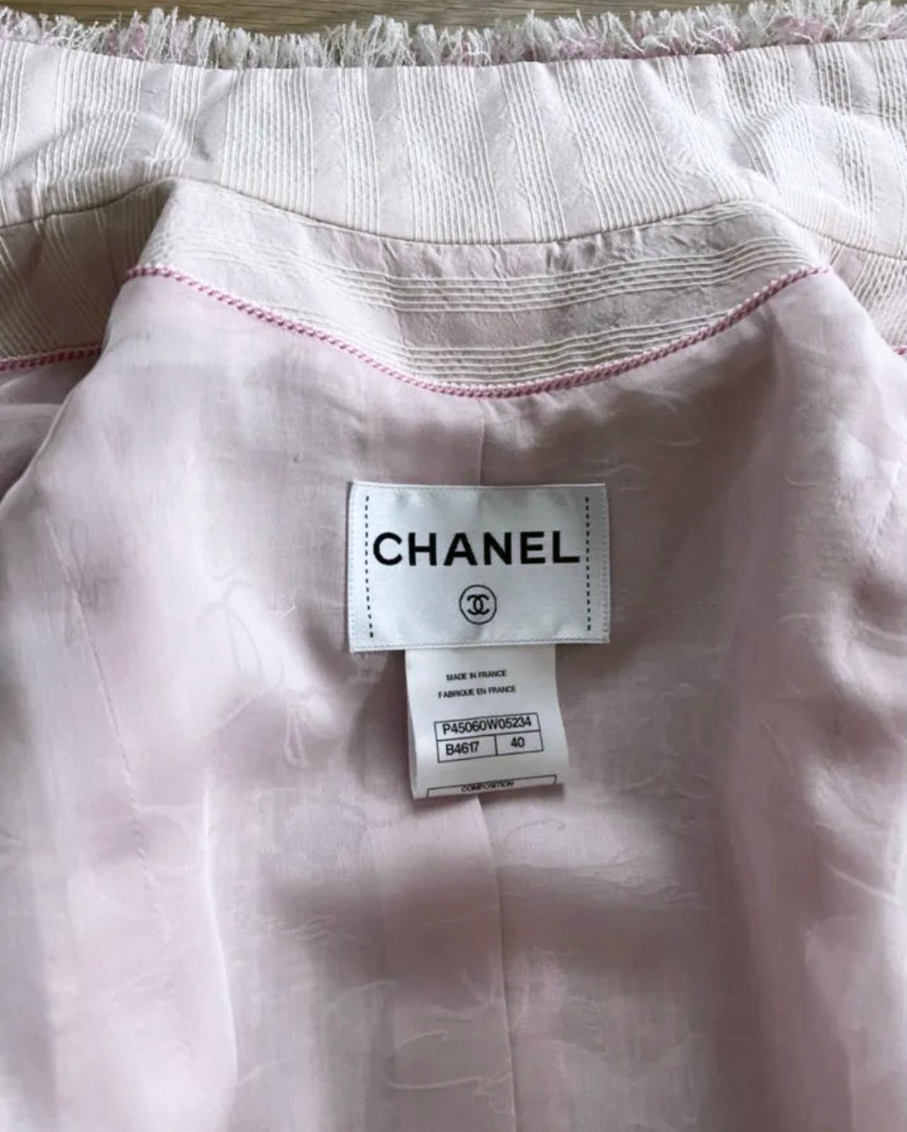 Chanel New Paris / Versailles Jacket with Brooch 11