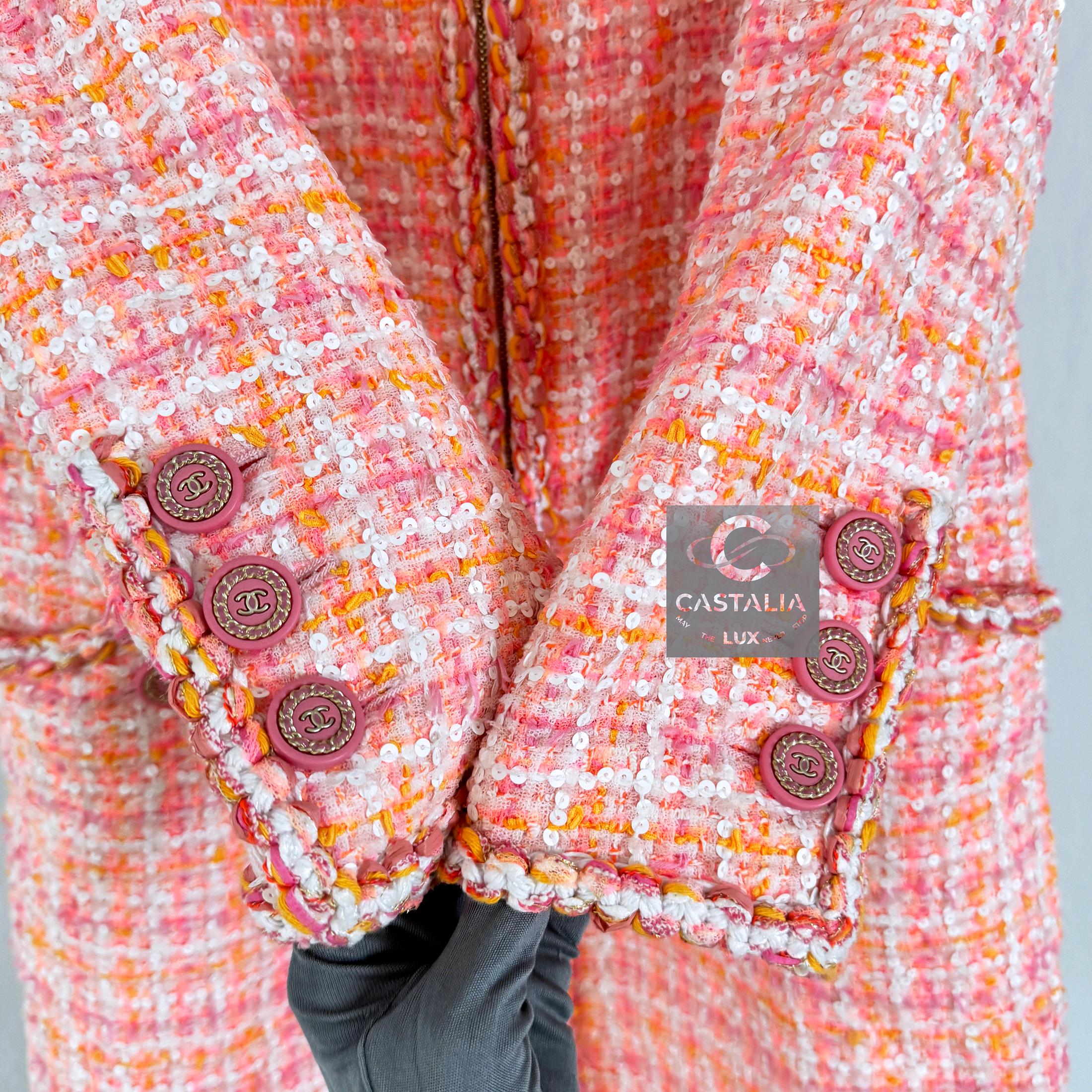 Chanel Neue Penelope Cruz Stil Lesage Tweed-Jacke 6
