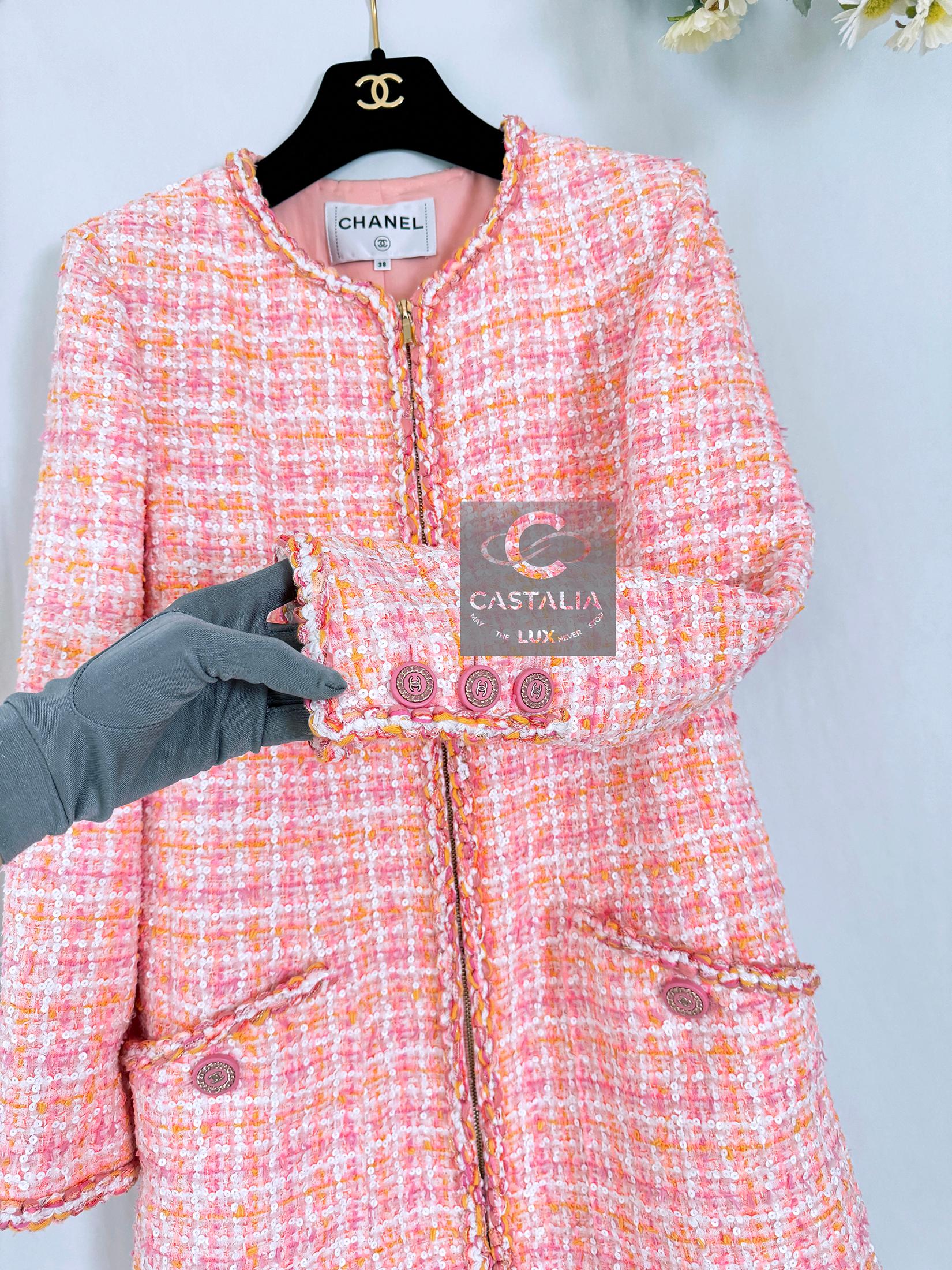Chanel Neue Penelope Cruz Stil Lesage Tweed-Jacke 7