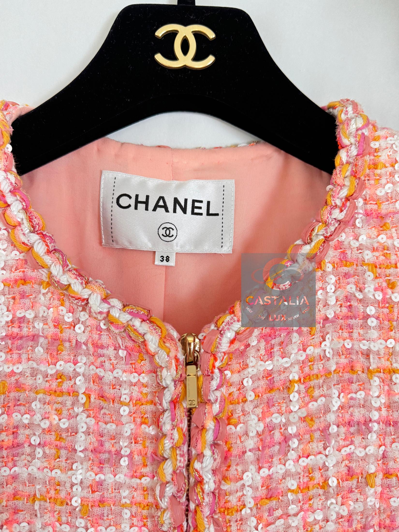 Chanel Neue Penelope Cruz Stil Lesage Tweed-Jacke 9