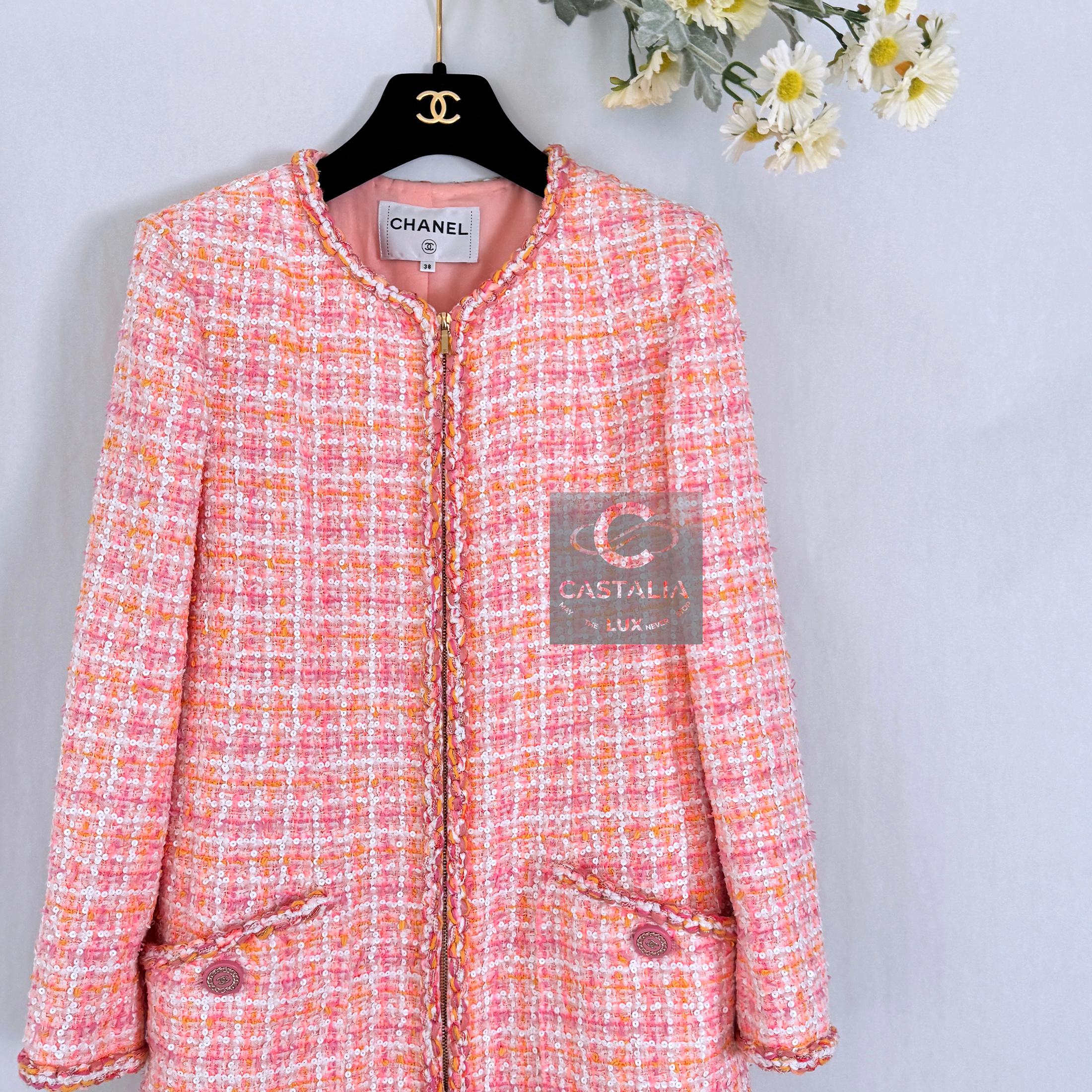 Chanel Neue Penelope Cruz Stil Lesage Tweed-Jacke 10