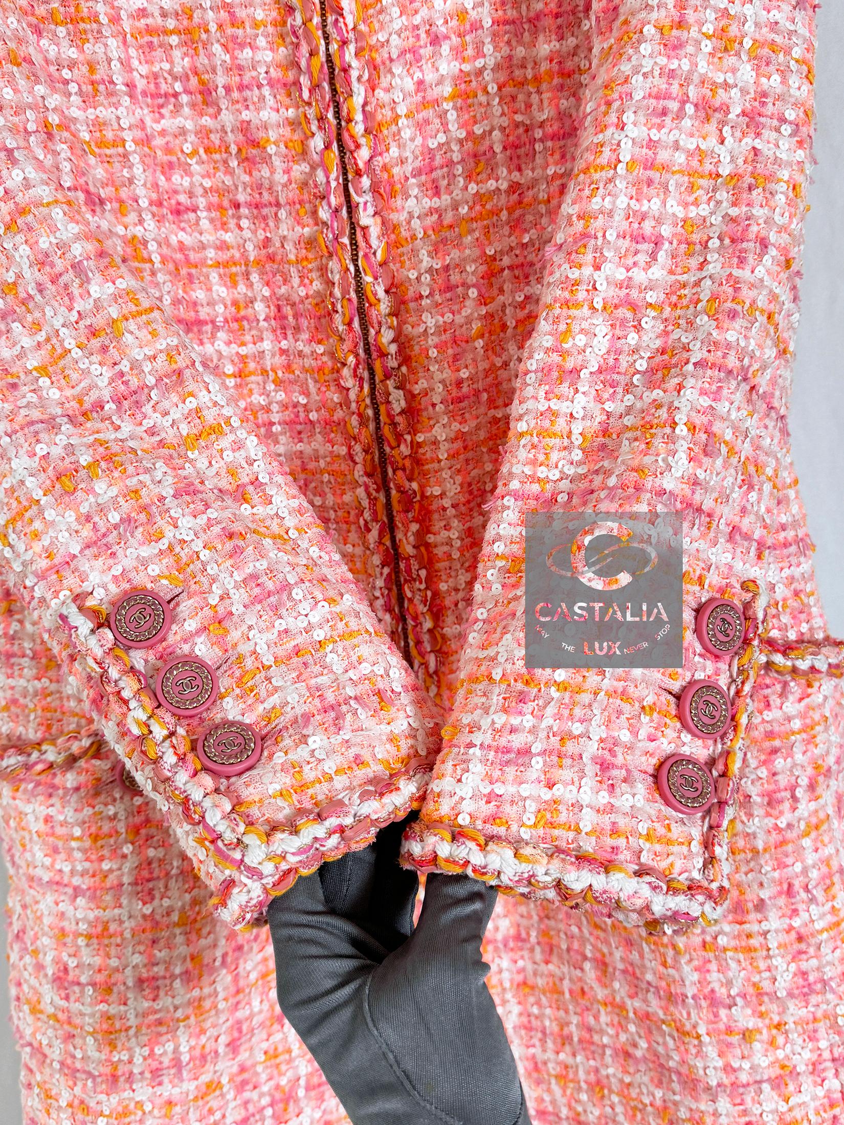 Chanel Neue Penelope Cruz Stil Lesage Tweed-Jacke 11