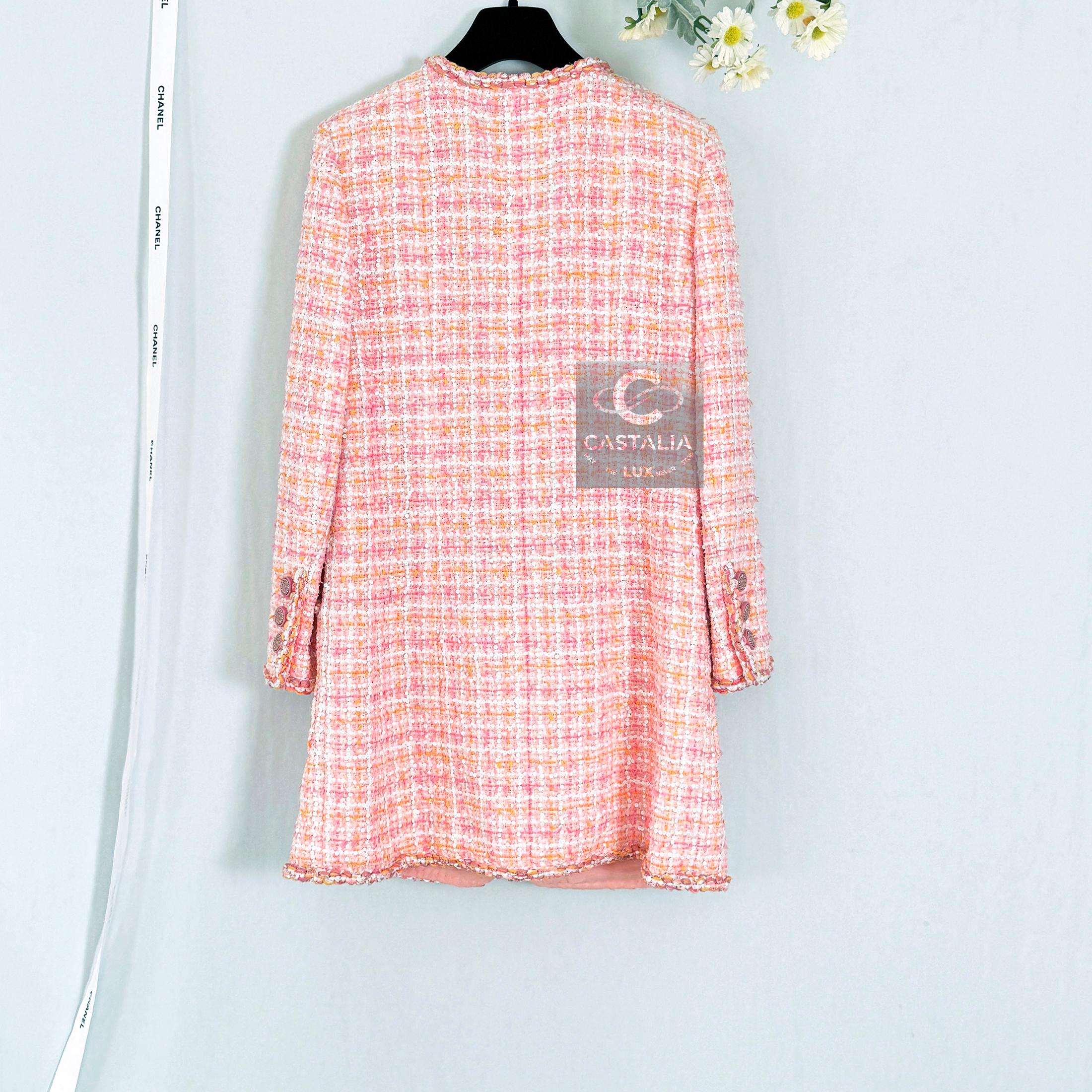 Chanel Neue Penelope Cruz Stil Lesage Tweed-Jacke 12