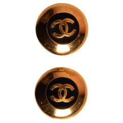 Chanel "New Rapper" earrings by Karl Lagerfeld, Autumn 1991