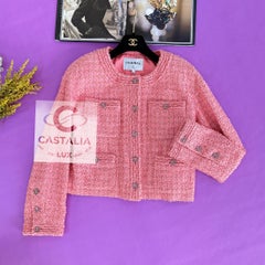 Chanel New RARE Spring 2020 Collection Tweed Jacket 36 FR