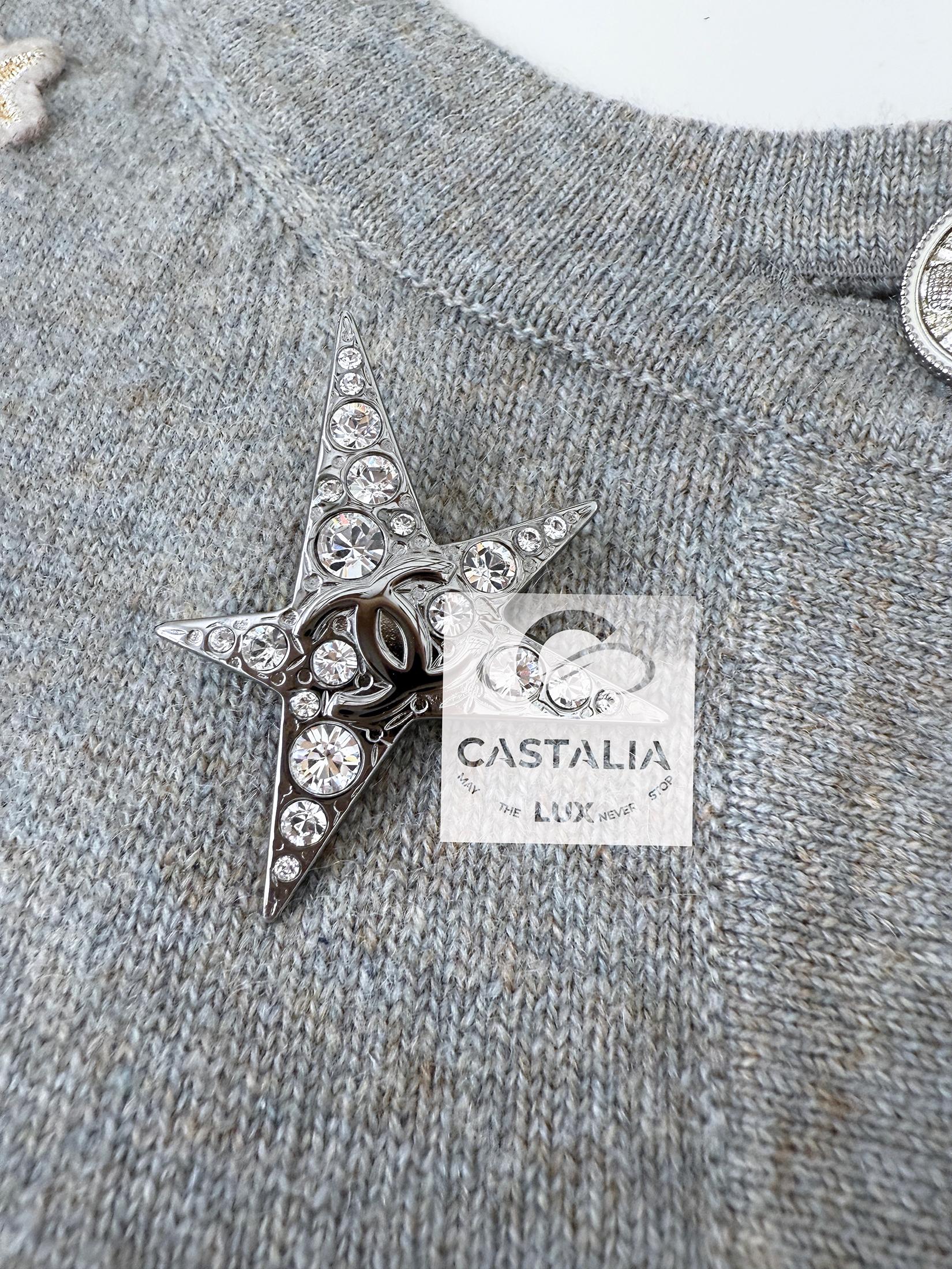Chanel New Rarest Lucky Charms Cashmere Cardigan 5