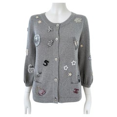 Chanel New Rarest Lucky Charms Cashmere Cardigan