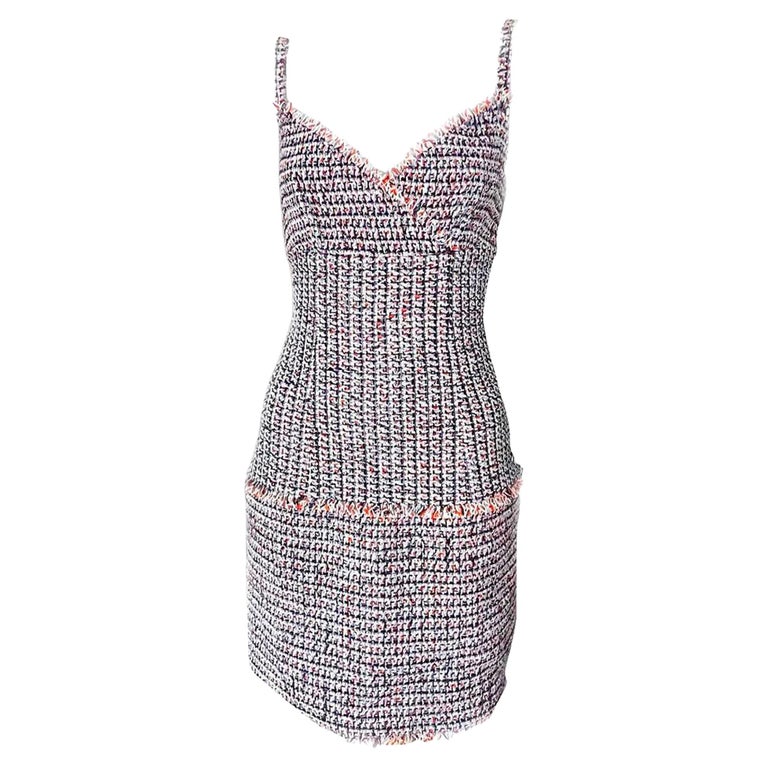 Chanel New Ribbon Tweed Dress