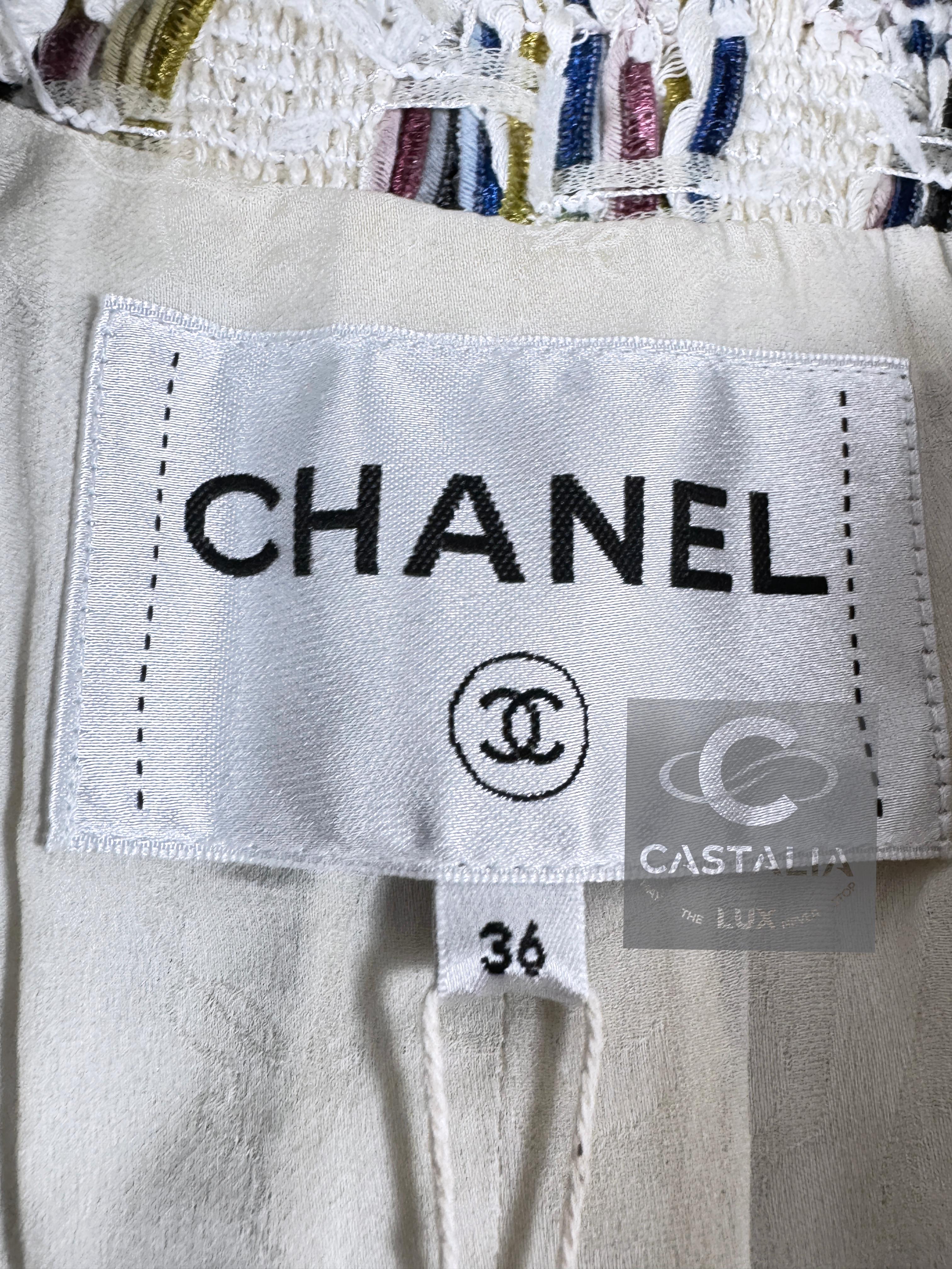 Chanel New Rita Ora Style Lesage Tweed Jacket 9