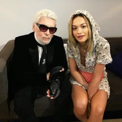 Chanel New Rita Ora Style Lesage Tweed Jacket