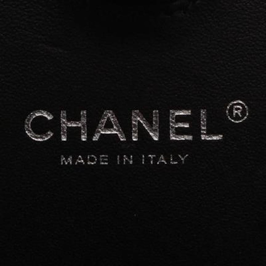 Chanel NEW Runway Black Resin Satin Crystal Film Evening Clutch Shoulder Bag 5