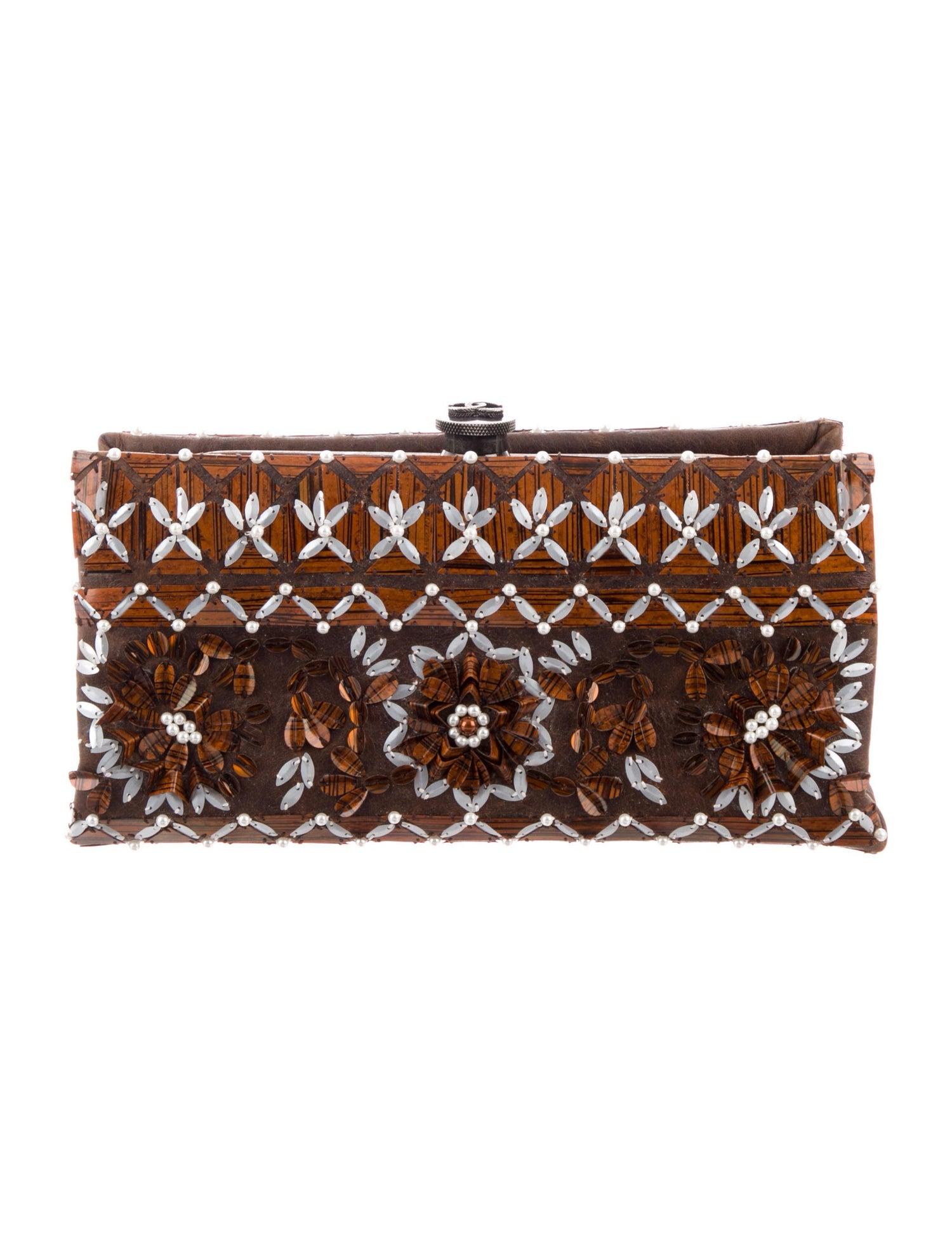 chanel envelope clutch