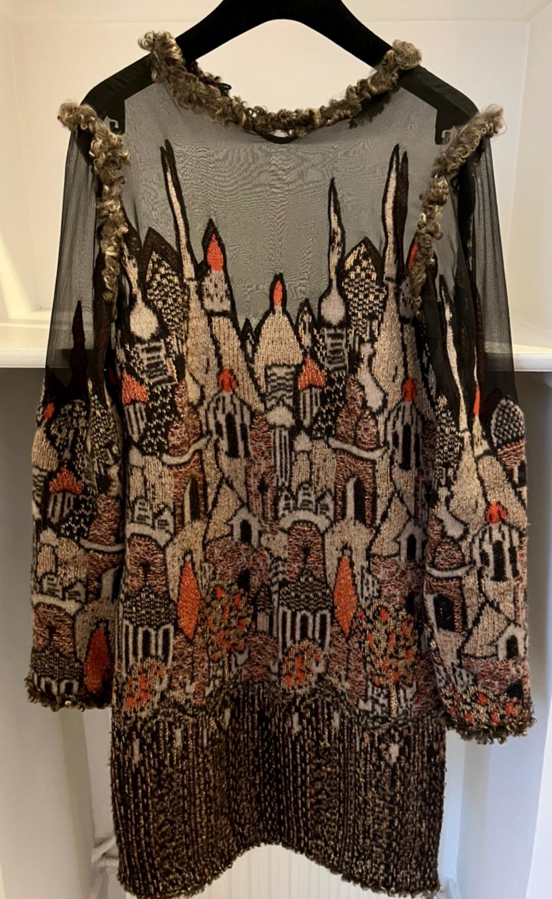 Chanel New Runway Skyline Dress 6