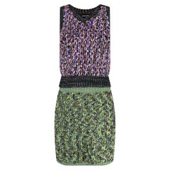 Chanel Nueva Pasarela Traje Tejido Tweed