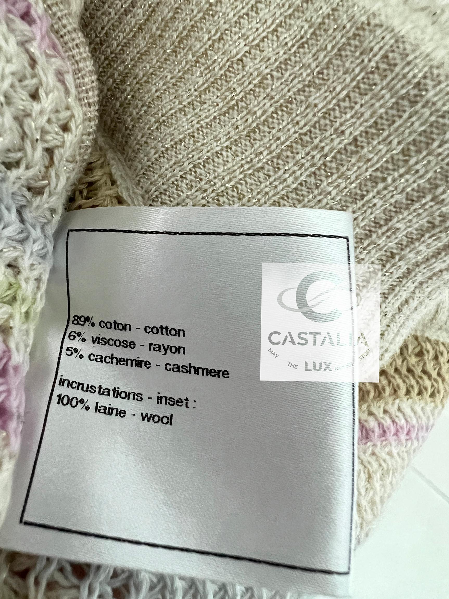 Chanel New Saint-Tropez CC Buttons Maxi Cardigan 8