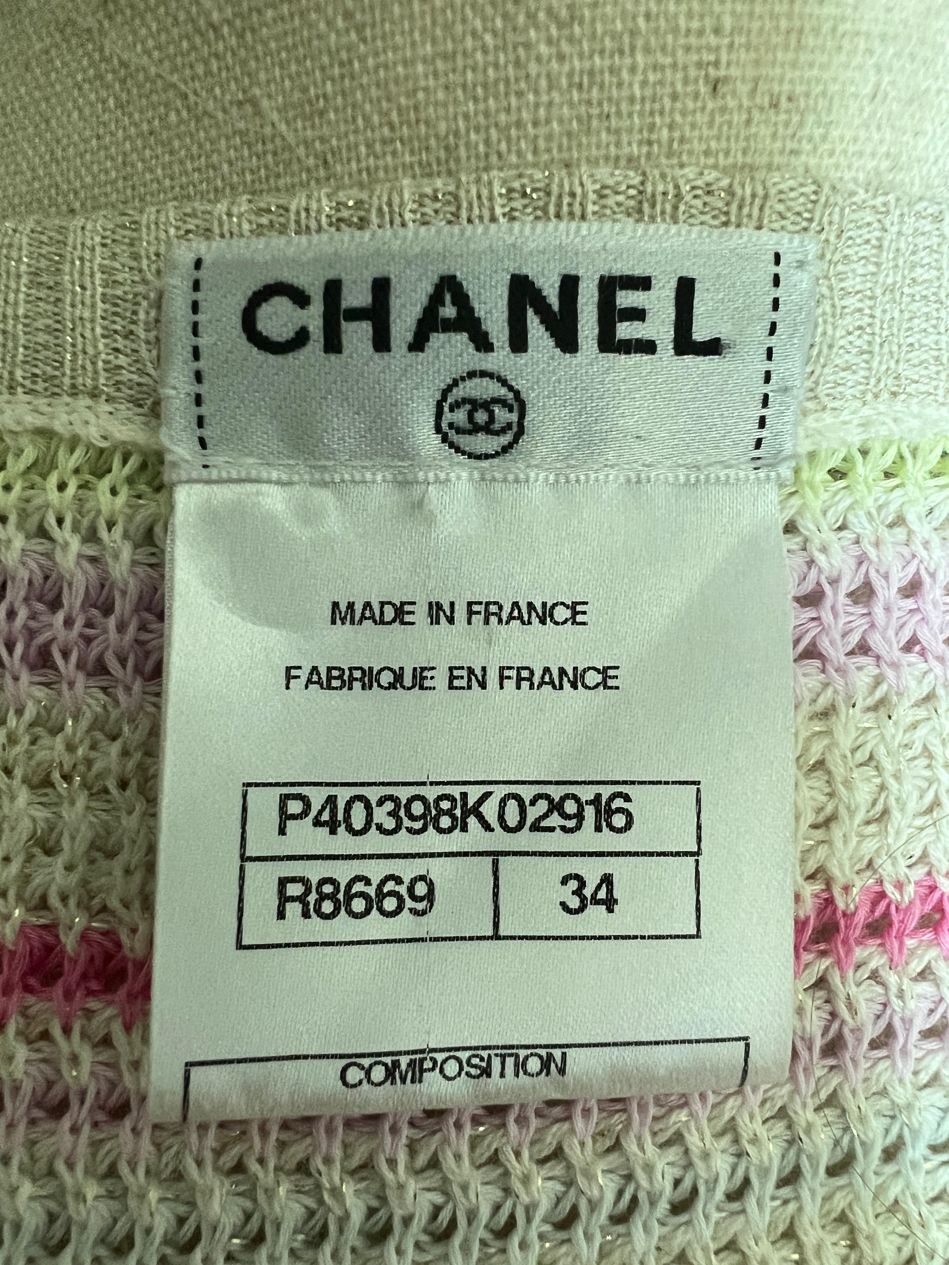 Chanel New Saint Tropez Collection Runway Cardi Dress 7