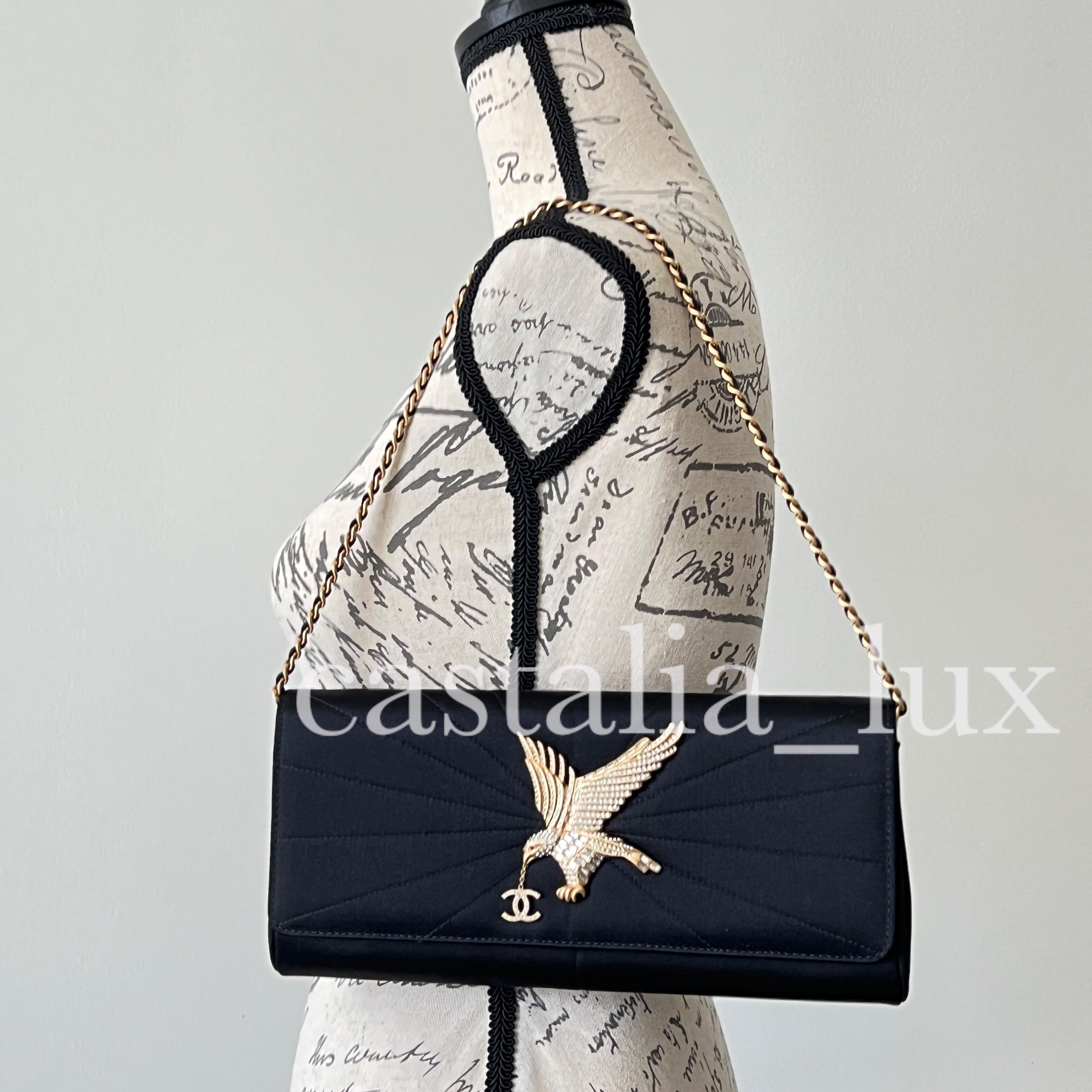 Women's or Men's Chanel New Super Rare CC Jewel Eagle Flap Bag