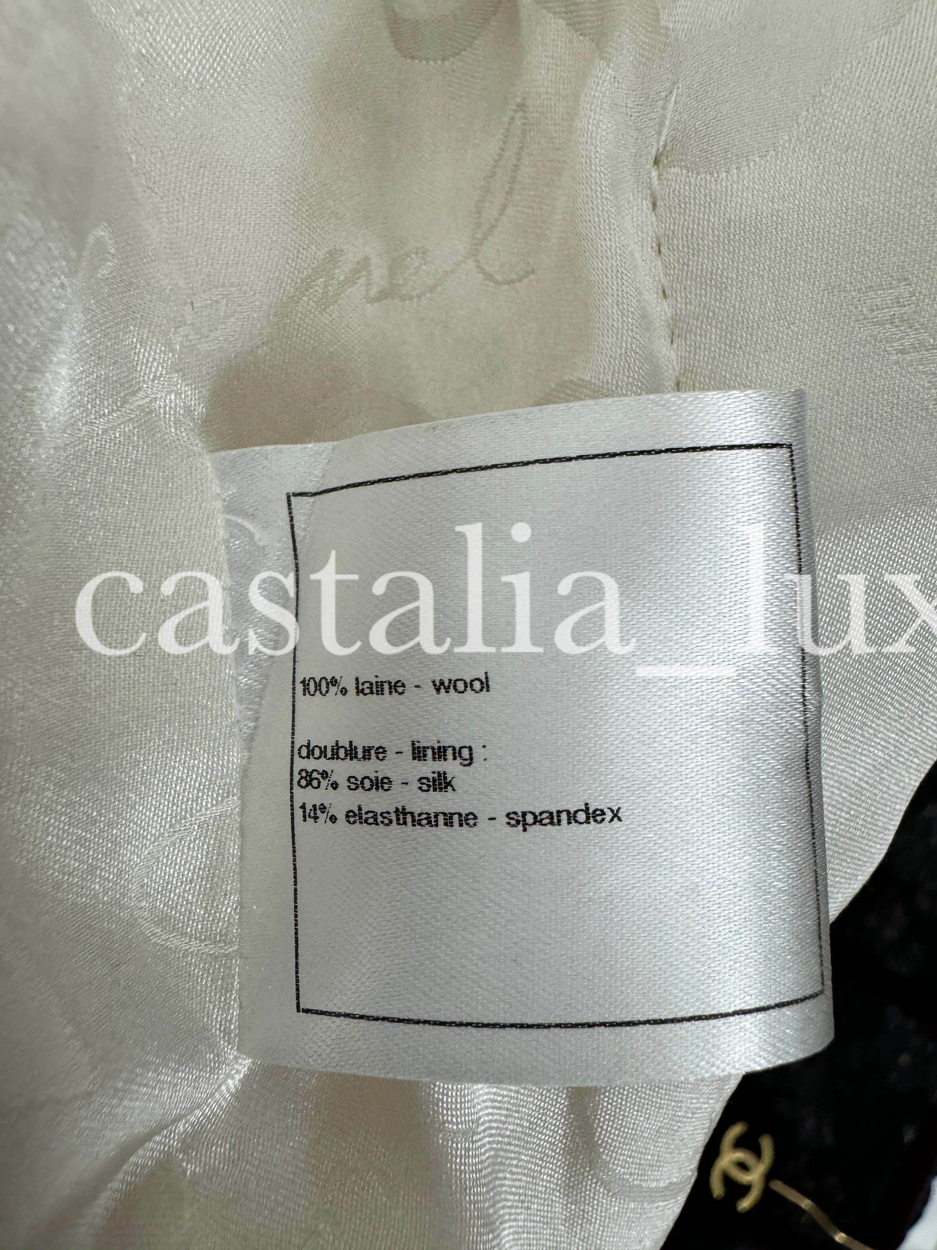 Chanel New Super Rare Collectible Little White Jacket 42 FR 11